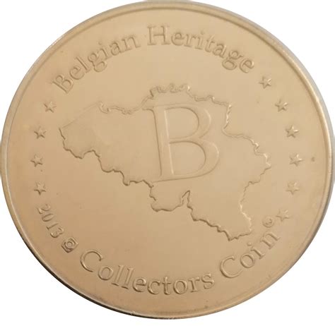 Belgian Heritage Collectors Coin Panorama Belgium Brussels 3x