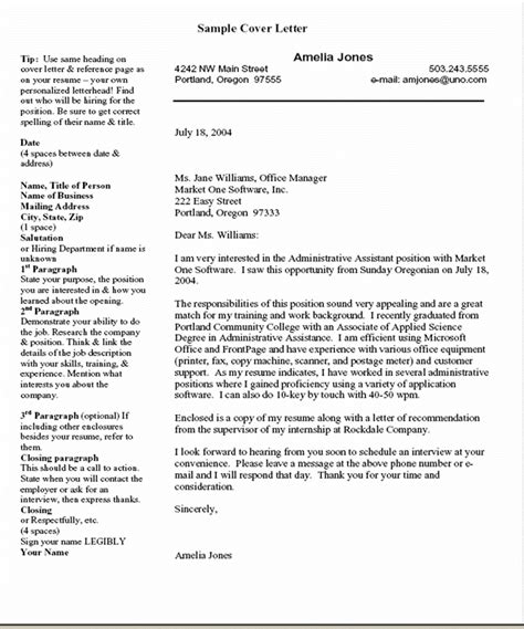 Cover letter examples in different styles, for multiple industries. Sample Cover Letter: Sample Cover Letter Apa Style