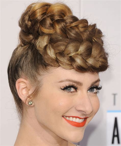 Izabella miko long braided hairstyle for prom /getty images. 40 Hairstyles for Prom Night with Braids and Curls - Page ...