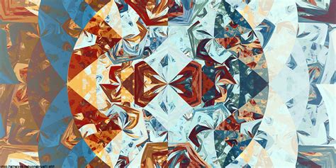 Fractal Apophysis Triangle Digital Art 3d Symmetry Abstract