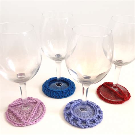 Ravelry Wine Glass Coasters Pattern By Rachel Choi