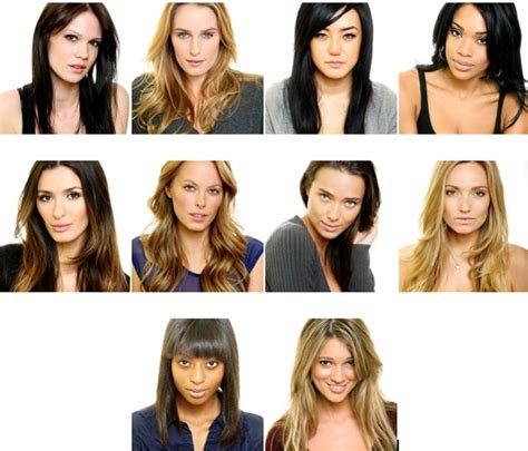 Victorias Secret Model Search Finalists Revealed Makeup And Beauty