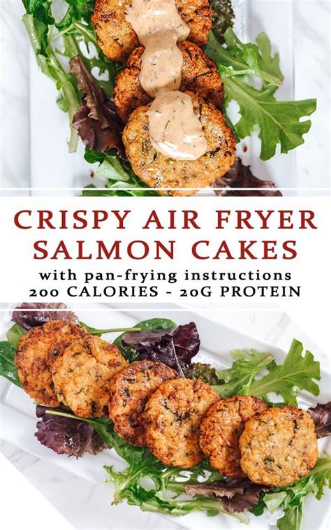 Try out these tasty and easy low cholesterol recipes from the expert chefs at food network. Fit Happy Foodie: AIR FRYER CRISPY SALMON CAKES (with pan ...