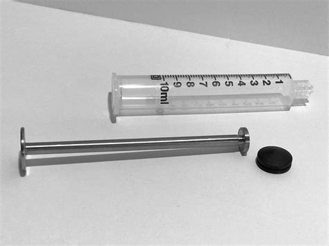 Stainless Steel Plunger For 10ml Bd Syringes 3d Cultures