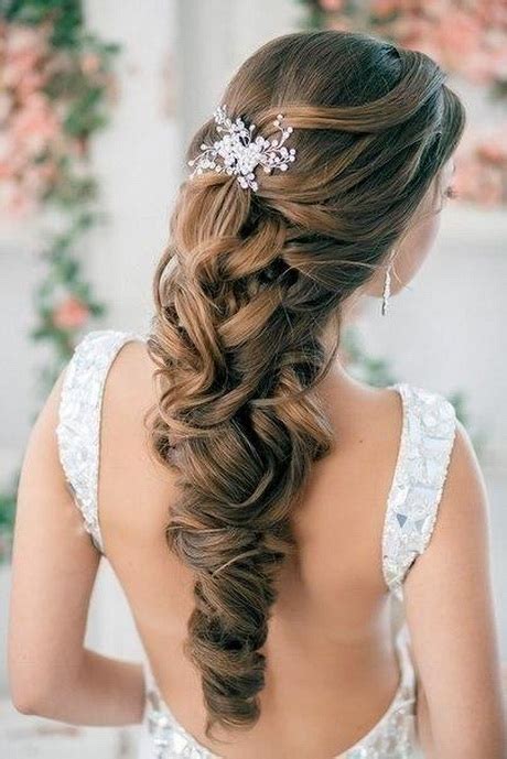 How to create a beautiful. Wedding hairstyles for long hair half up half down