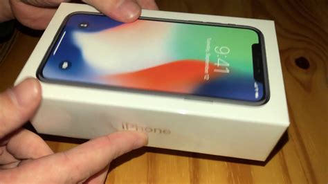 Apple Iphone X Silber Silent Unboxing Youtube