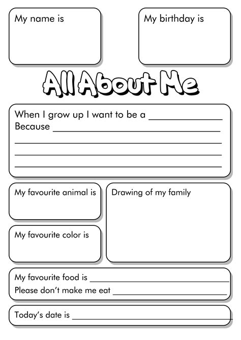 Https://tommynaija.com/worksheet/all About Me Worksheet For Teenagers