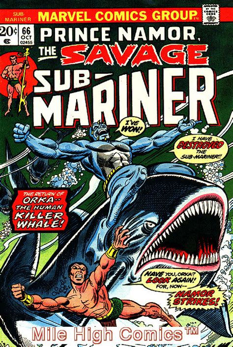 Sub Mariner 1968 Series Prince Namor Sub Mariner 66 Good Comics