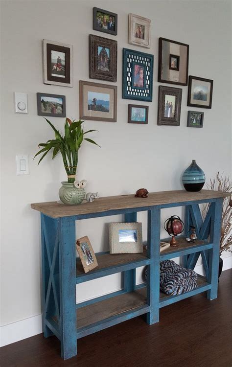 Find the best turquoise sofas for your home in 2021 with the carefully curated selection available to shop at houzz. This distressed turquoise sofa table is a one of a kind piece made with reclaimed wood found in ...