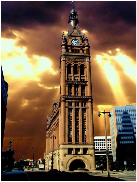 Milwaukee Wi ~ Milwaukee City Hall ~ Historical Building Flickr