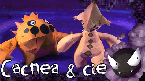 Pepakura Pokemon Episode 47 Cacnea And Cacturne Youtube