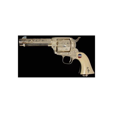 George S Patton 45 Lc Caliber Single Action Commemorative Revolver By