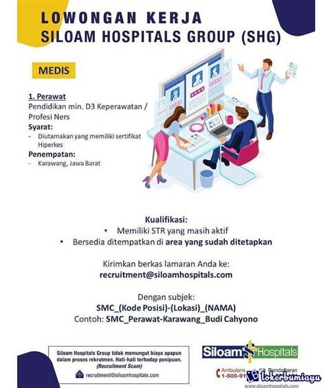 Berikut ini info lowongan kerja tegal 2020 terbaru bulan ini. Lowongan Kerja SILOAM HOSPITALS GROUP Desember 2020