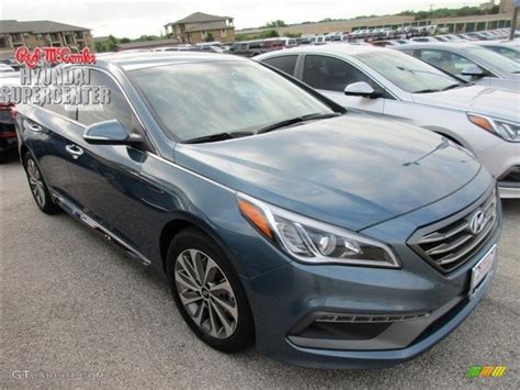 2016 hyundai sonata bluedrive hybrid review, presented by justin pritchard. 2016 Nouveau Blue Hyundai Sonata Sport #113033724 Photo #3 ...