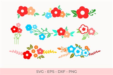 Flowers Svg Florals Svg Svg Files