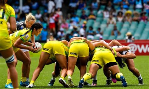 Commonwealth Games Rugby Sevens Day One Green And Gold Rugby