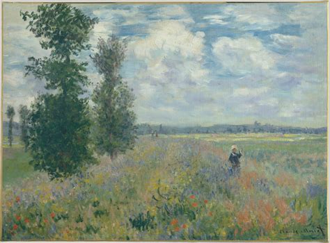 Poppy Fields Near Argenteuil Claude Monet 20012025 Work Of Art