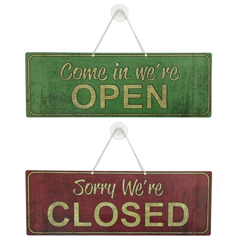 Shop Open / Closed Notice