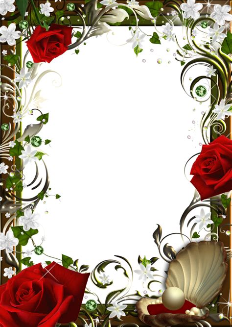 Red Photo Frame Png Transparent Image Free