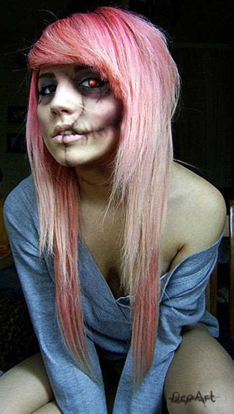 dead zombie chic halloween makeup zombie makeup zombie girl