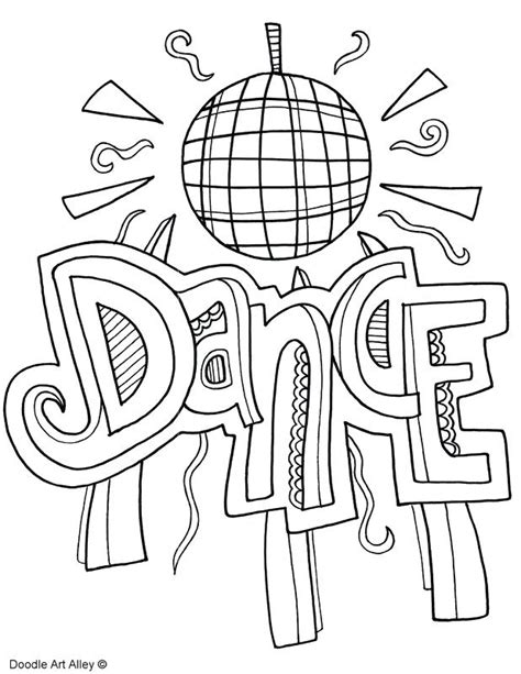 Ballroom Dancing Coloring Pages Sketch Coloring Page