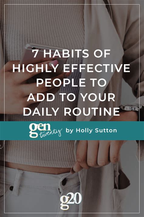 7 Habits Of Highly Effective People To Add To Your Daily Routine