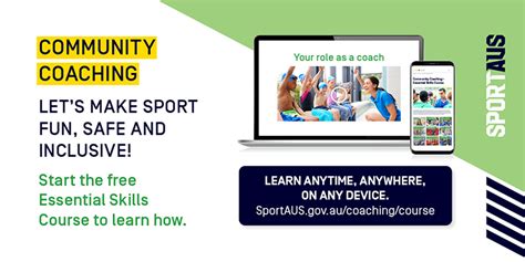 Sport Australia Launches Community Coaching Essential Skills Course