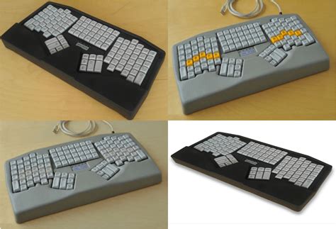 Dual Hand Ergonomic Flat 2d Keyboard Maltron Adapt It