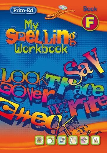 My Spelling Workbook Book F 5th Class English Prim Ed
