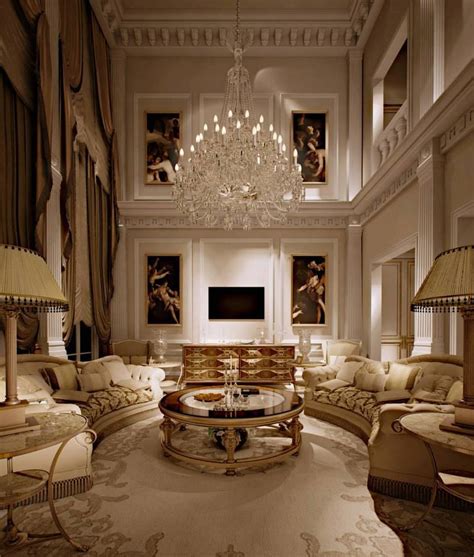Classical Elegant Living Room Design Luxury Living Room Design