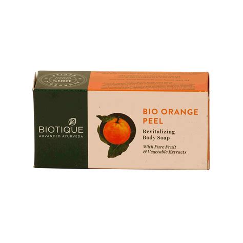 Biotique Bio Orange Peel Revitalizing Body Soap 150g