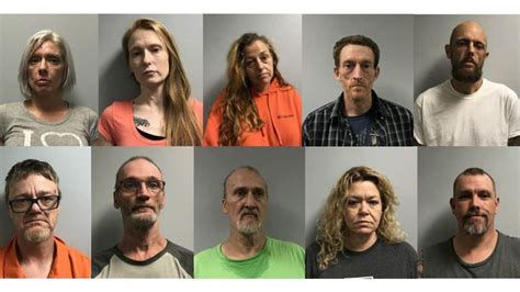 nearly a dozen arrested after 2 75 pounds of illegal drugs seized in 30 day period