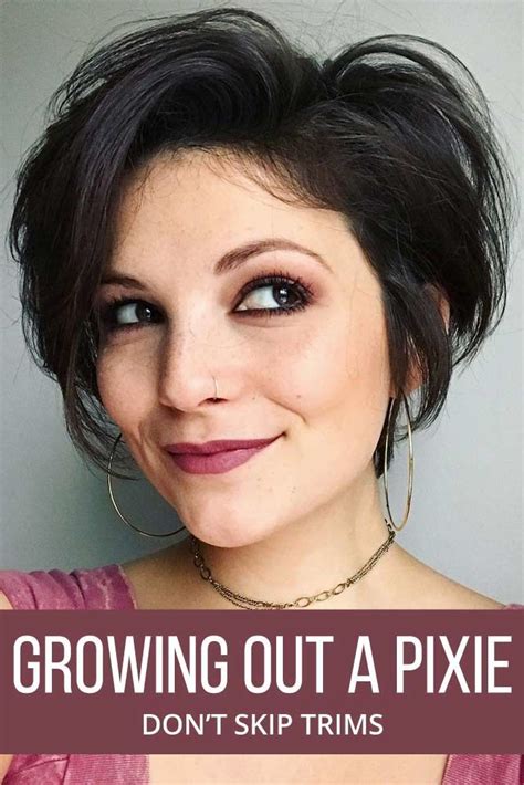 simple ways for growing out a pixie it can actually be easy growing short hair growing out