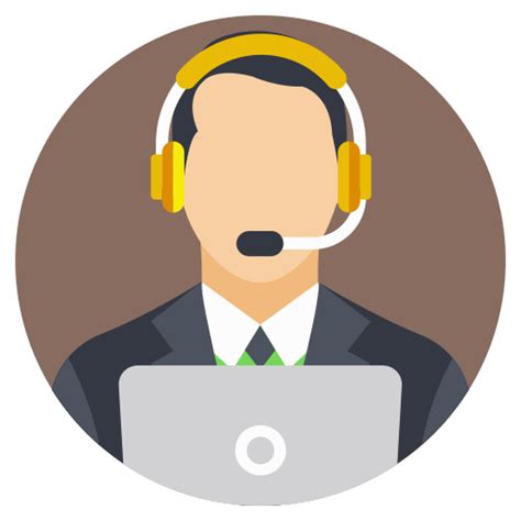 Call Center Agent Free People Icons