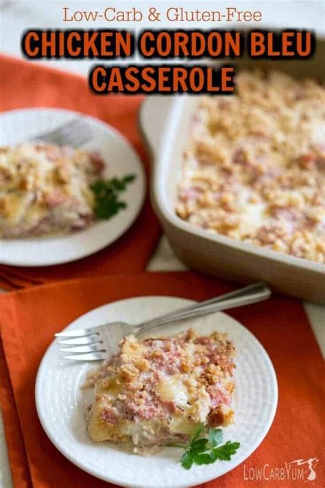 Maybe you would like to learn more about one of these? Keto Chicken Cordon Bleu Casserole | Low Carb Yum