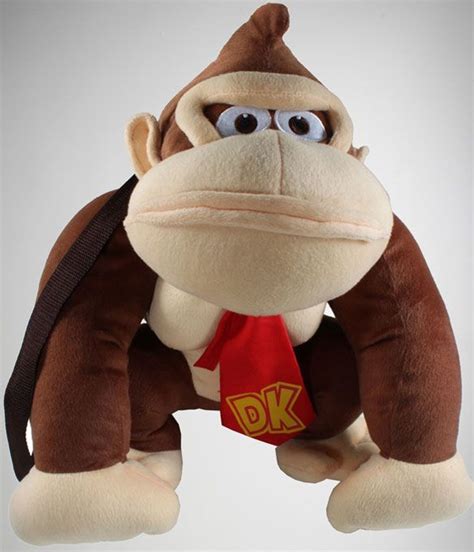 Nintendo Donkey Kong Plush Mini Backpack Donkey Kong Plush Kong