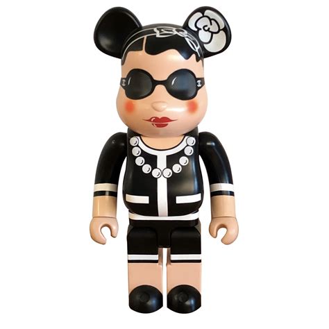 Bearbrick Chanel 1000 Black Plastic Ref74740 Joli Closet