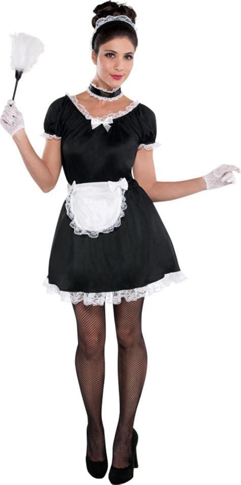 French Maid Halloween Costume Black And White French Maid Costume One Piece Dress Xxxpicz