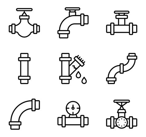 Pipes Icon 201980 Free Icons Library