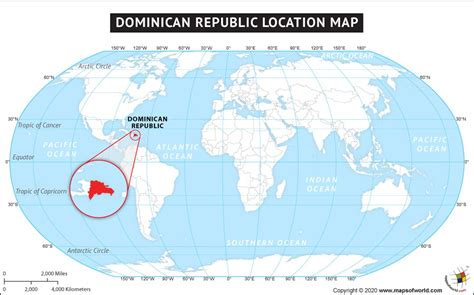 where is the dominican republic on the map the world map