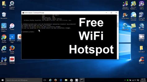 How To Turn Your Windows 10 Laptop Into A WiFi Hotspot Wireless