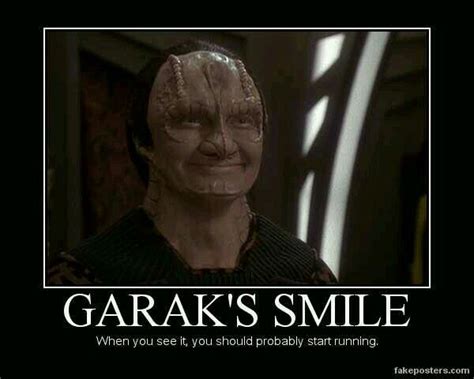 Garaks Smile Star Trek Funny Star Trek Show Star Trek Starships