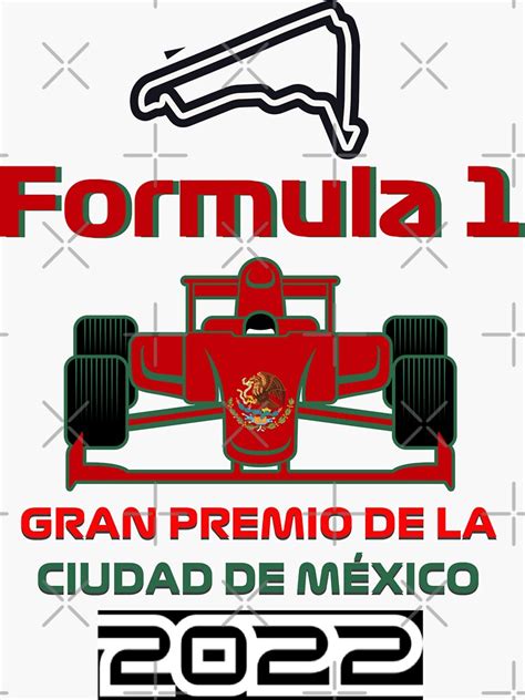 Mexico City Grand Prix 2022 F1 Race Sticker For Sale By Inanilmazol