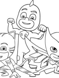 PJ Masks kleurplaten TopKleurplaat.nl