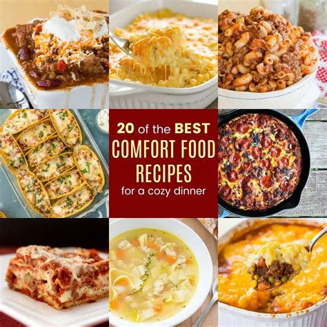 20 Of The Best Comfort Food Recipes For A Cozy Dinner Comfort Food