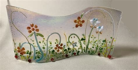 Fused Glass With My Friend Elegant Fused Glass By Karen