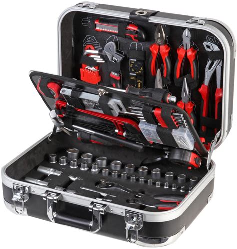 D02155 Duratool General Tool Kit Assorted 152 Pieces Farnell Uk