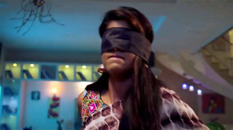 hot indian girl blindfold and cleave gag scene from indian serial namkaran indian girl bound