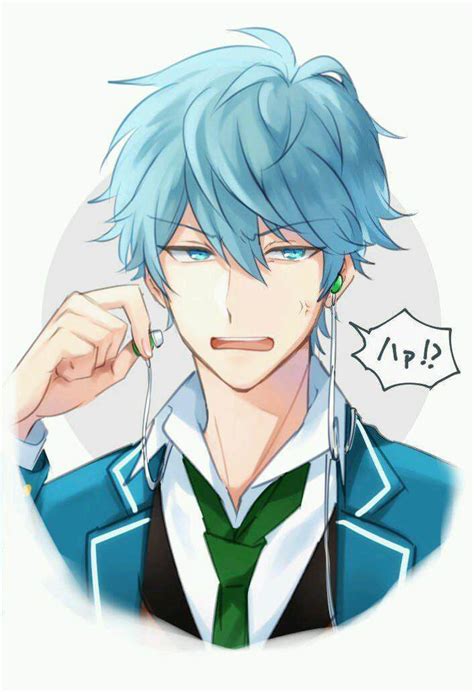 『Ảnh Anime Đẹp 』 9 Anime Boy Tóc Xanh Anime Boy Hair Blue Anime