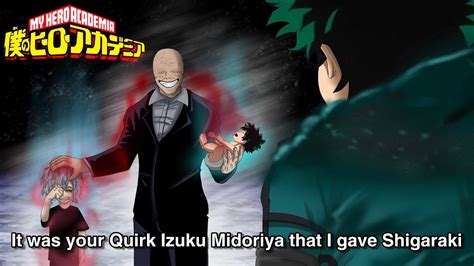 All For One Stole Dekus Quirk Decay And Gave It To Shigaraki My Hero